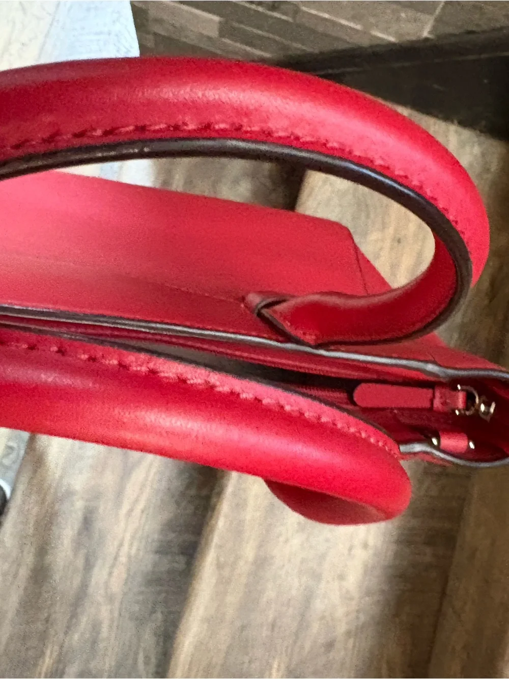 kate spade structured leather